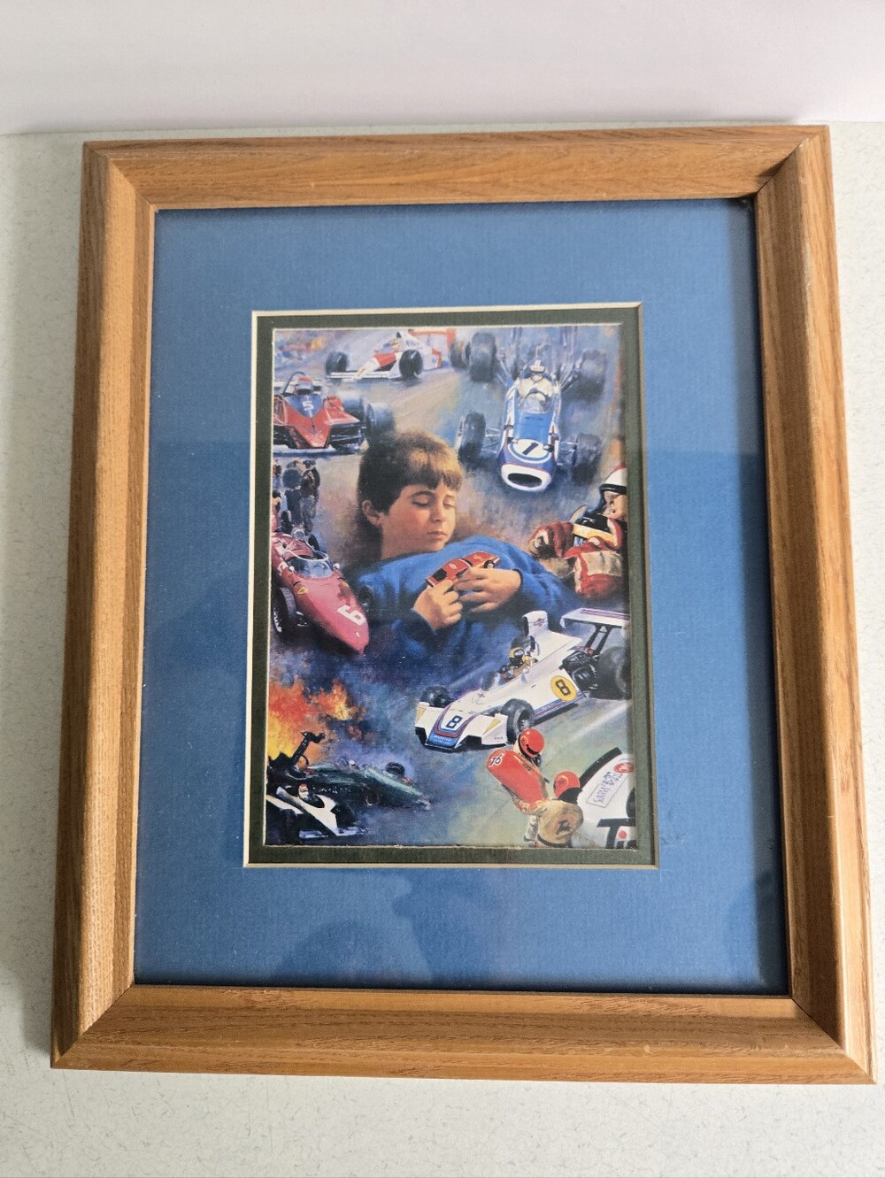 Racing Dreams by Clemente Micarelli Framed Retro